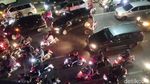 Potret Kemacetan Ruas Jalan Surabaya Arah Sidoarjo Sambut Long Weekend