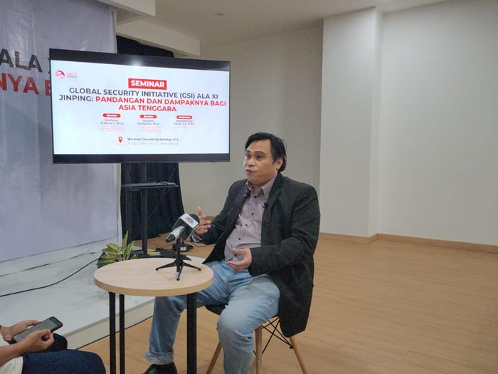 Ketua Forum Sinologi Indonesia Johanes Herlijanto