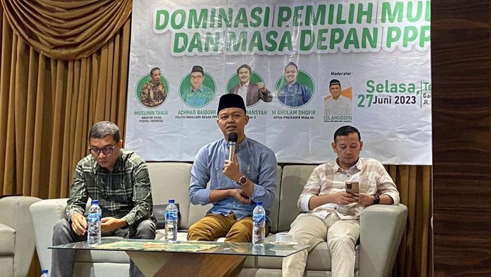 Ketua Ikatan Pelajar Nahdlatul Ulama (IPNU) M Ghulam Dhofir.