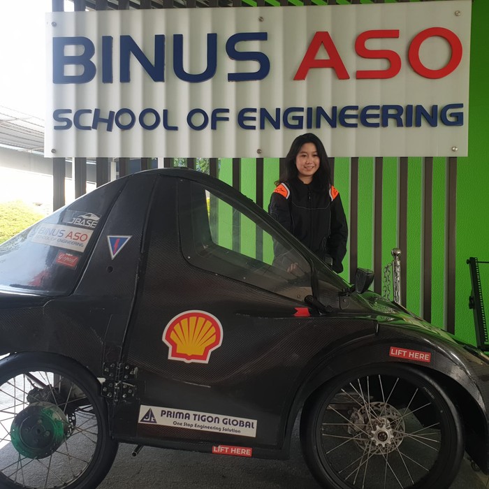 Bina Nusantara School of Engineering (Binus ASO) lepas mahasiswanya untuk berlaga di ajang Shell Eco-Marathon 2023