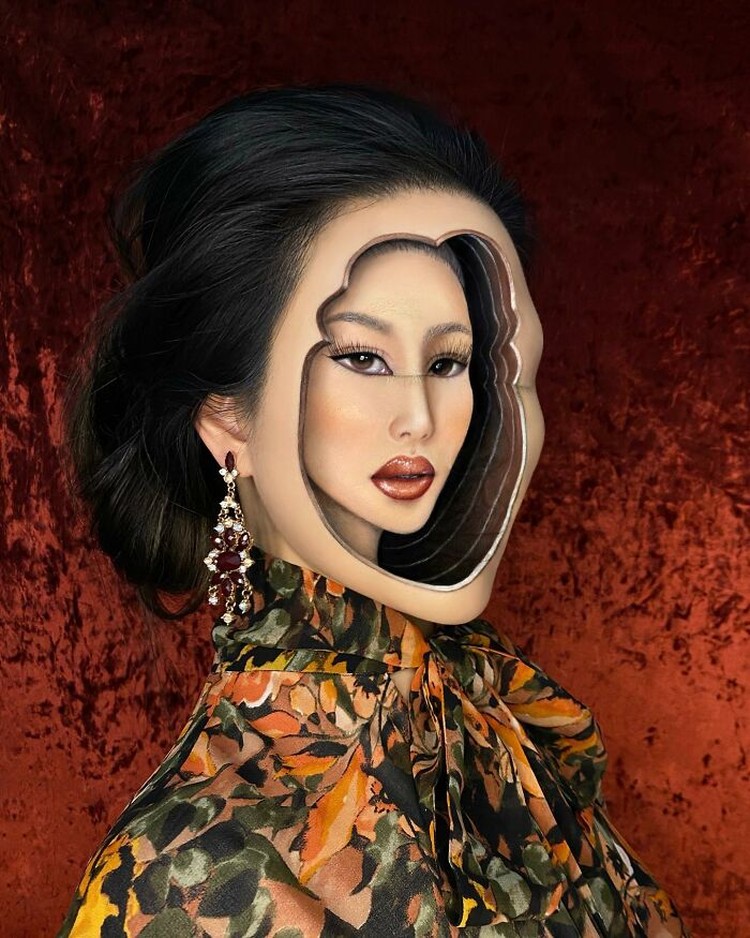 Makeup artist mencengangkan mata