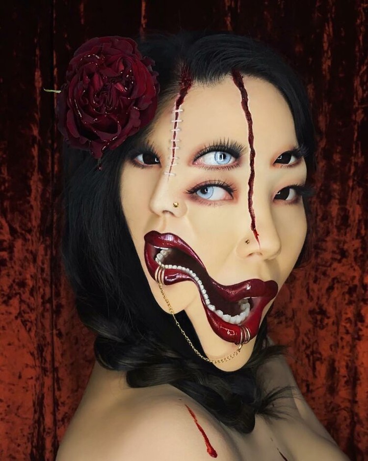 Makeup artist mencengangkan mata