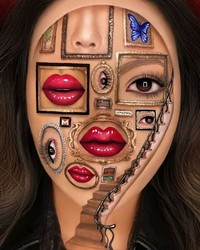 Makeup artist mencengangkan mata