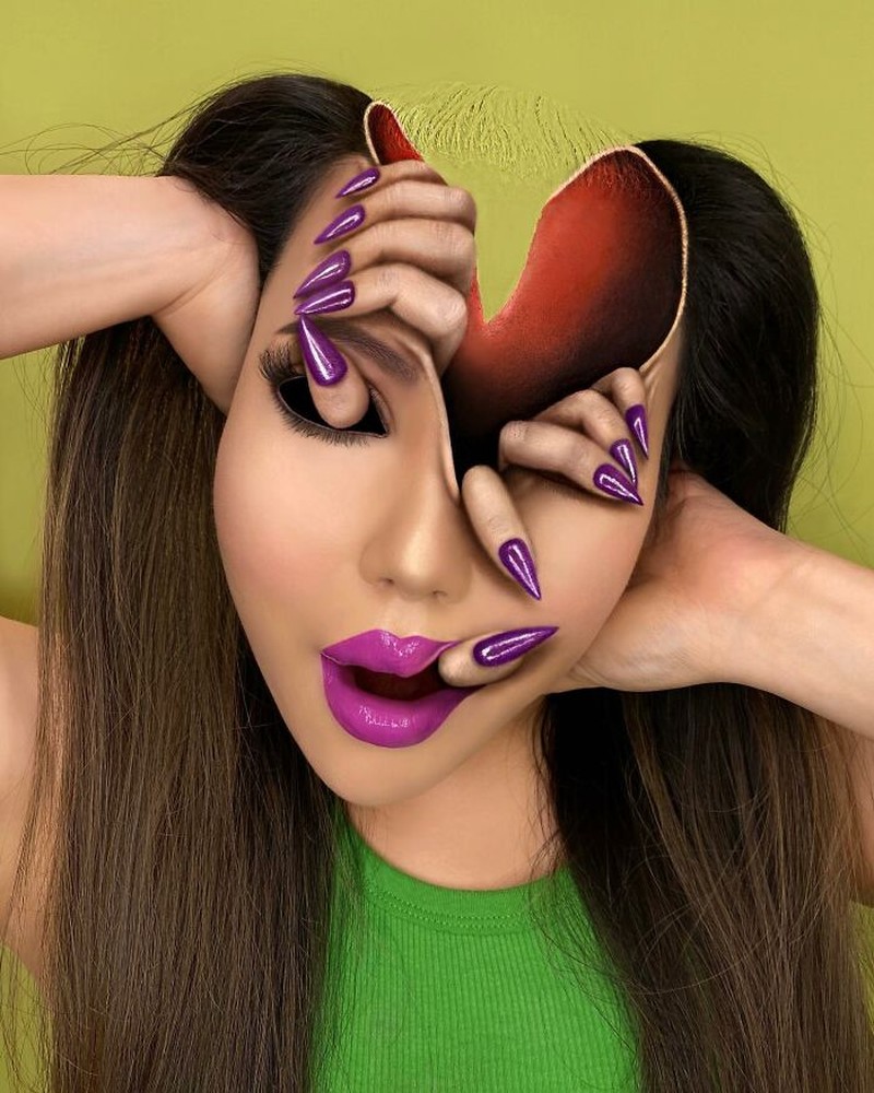 Makeup artist mencengangkan mata