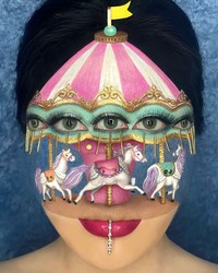 Makeup artist mencengangkan mata