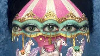 Muka komedi putar. Foto: Mimi Choi via Boredpanda