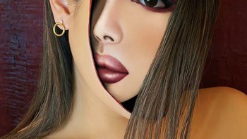 Muka dalam muka. Foto: Mimi Choi via Boredpanda