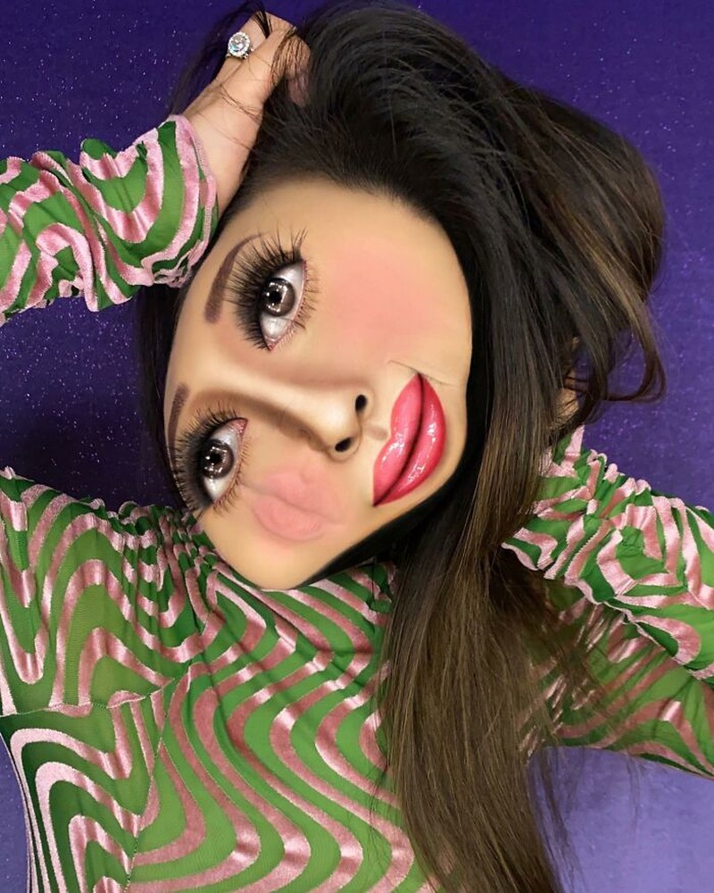 Makeup artist mencengangkan mata