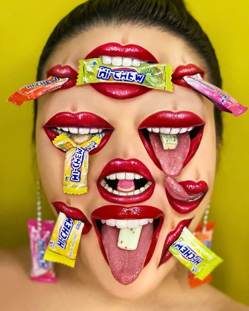 Makeup artist mencengangkan mata