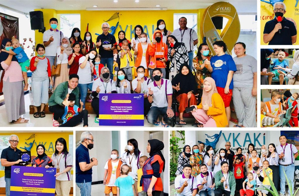 Pemberian Donasi oleh Avrist Assurance kepada YKAKI di Jakarta