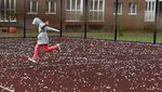 Penampakan Butiran Es yang Guyur Siberia