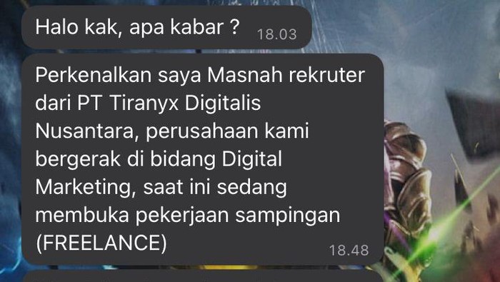 Penawaran Freelance