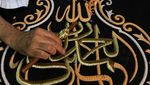 Penyulam Mesir Ini Turun-temurun Membuat Replika Kiswah