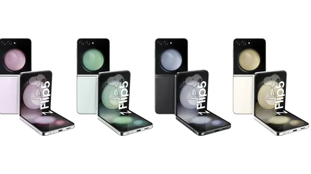 Pilihan warna Samsung Galaxy Z Fold 5 dan Galaxy Z Flip 5