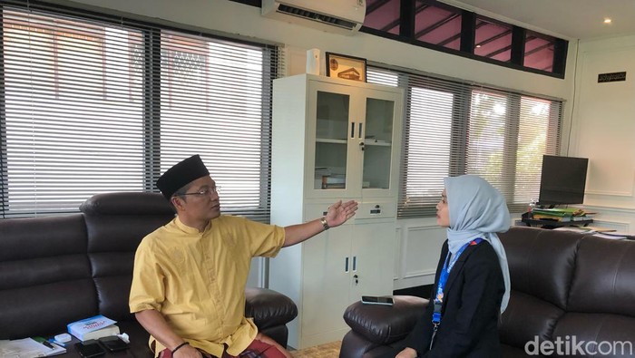 Prof Obi saat ditemui detikJabar di Uninus