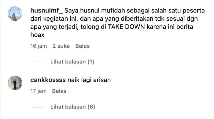 Ramai netizen mengaku mahasiswa sebut penganiayaan di FK Unismuh hoax.