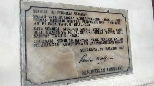 SDN Sulung, sekolah yang menjadi alasan kenapa Soekarno harus lahir di Surabaya