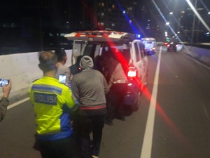 Pemotor Tewas di JLNT Casablanca Usai Jatuh Ditabrak dan Tertabrak 3 Motor