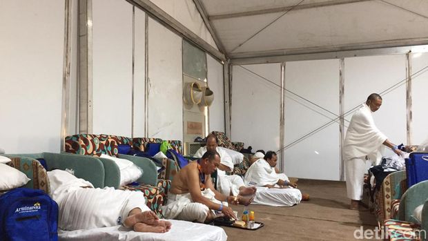 Tenda haji di Arafah