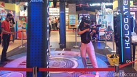 Seru nih kalau bermain bersama teman-teman. Wahana ini untuk 4 orang.