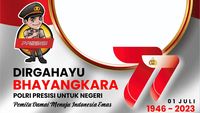 HUT Bhayangkara Ke-77: Sejarah, Twibbon Dan Temanya