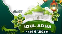 75 Twibbon Idul Adha 2023 Yang Keren Dan Mudah Dipasang Di Media Sosial