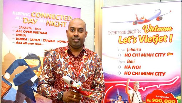 Vietjet luncurkan rute Jakarta-Ho Chi Minh City