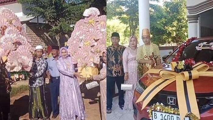 viral buket pernikahan mewah di sumenep madura