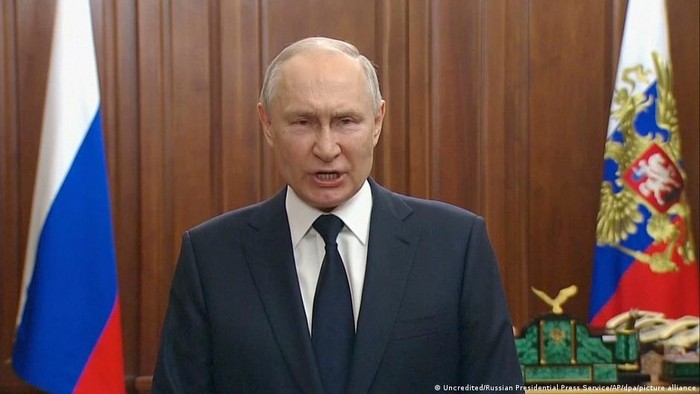 Vladimir Putin: Pemberontakan Wagner Ditakdirkan untuk Gagal