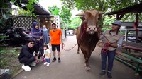 Beberapa artis tanah air pun ikut penasaran dengan mendatangi rumah Irfan Hakim demi melihat Wariso. Mulai dari Raffi Ahmad, Atta Halilintar, dan Aurel Hermansyah. Foto: YouTube deHakims Channel