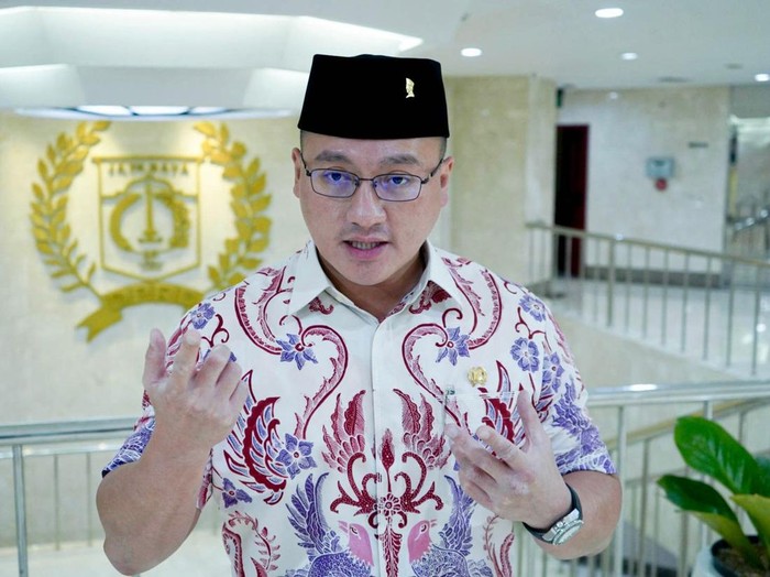 Anggota Komisi D DPRD DKI Jakarta dari Fraksi PDI Perjuangan, Hardiyanto Kenneth.