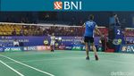 Ragam Aksi Pebulutangkis Muda ke Semifinal BNI Sirnas B Kalsel 2023