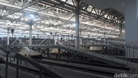 Depo LRT Jabotabek memiliki luas 10.5 Hektar.Foto: Ignacio Geordi Oswaldo/detikcom