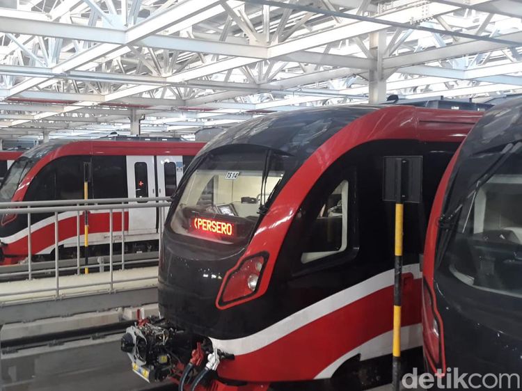 Pernah Lihat Depo LRT Jabodebek? Nih Penampakannya Terkini
