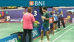 Ragam Aksi Pebulutangkis Muda ke Semifinal BNI Sirnas B Kalsel 2023