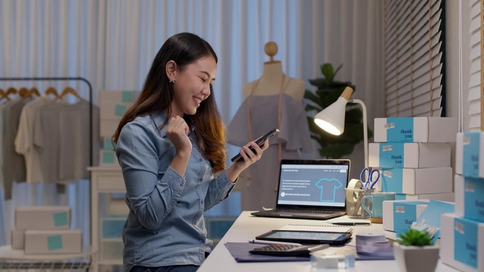 Ilustrasi digitalisasi bisnis.