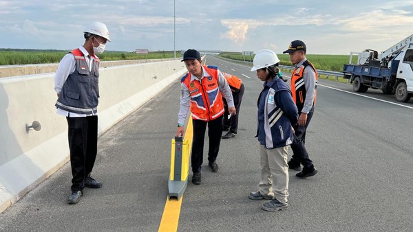 Intip Uji Laik Fungsi Tol Indralaya-Prabumulih Sebelum Beroperasi