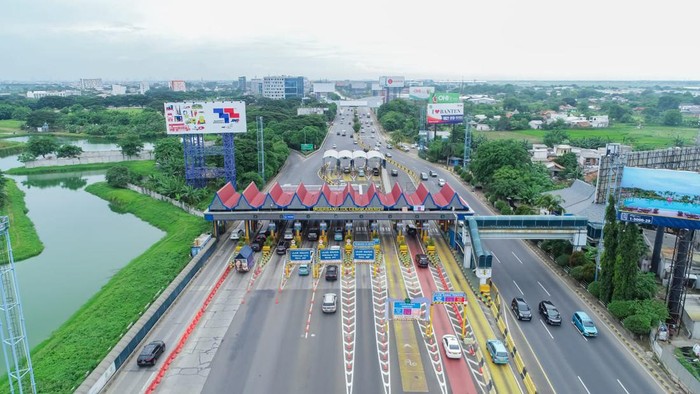 Jasa Marga mencatat 38.459 kendaraan menuju Kota Bandung via gerbang tol (GT) Pasteur (dok istimewa)
