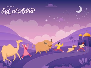 Daftar 100++ Ucapan Idul Adha dalam 3 Bahasa dan 25 Twibbon Keren di Hari Kurban
