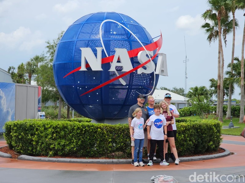 Museum antariksa Kennedy Space Center di Cape Canaveral, Florida, Amerika Serikat.