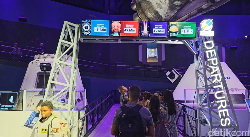 Museum antariksa Kennedy Space Center di Cape Canaveral, Florida, Amerika Serikat.