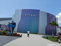 Museum antariksa Kennedy Space Center di Cape Canaveral, Florida, Amerika Serikat.