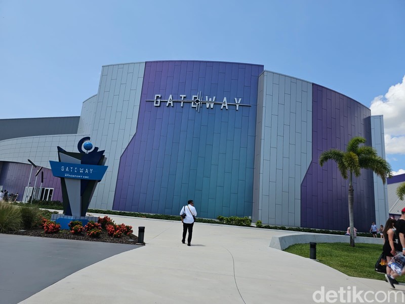 Museum antariksa Kennedy Space Center di Cape Canaveral, Florida, Amerika Serikat.