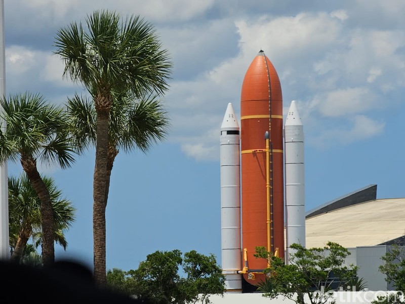 Museum antariksa Kennedy Space Center di Cape Canaveral, Florida, Amerika Serikat.