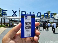Museum antariksa Kennedy Space Center di Cape Canaveral, Florida, Amerika Serikat.