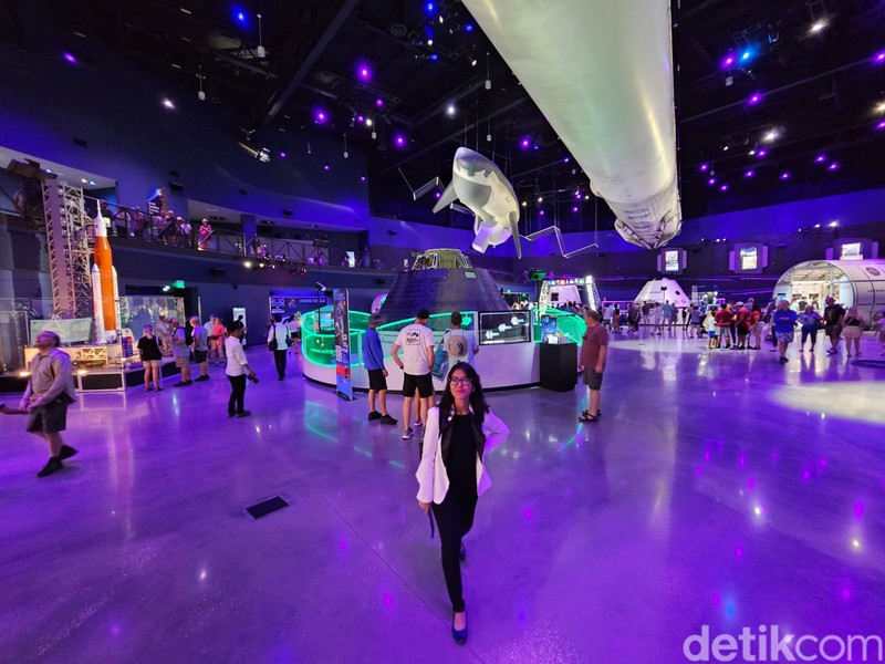 Museum antariksa Kennedy Space Center di Cape Canaveral, Florida, Amerika Serikat.