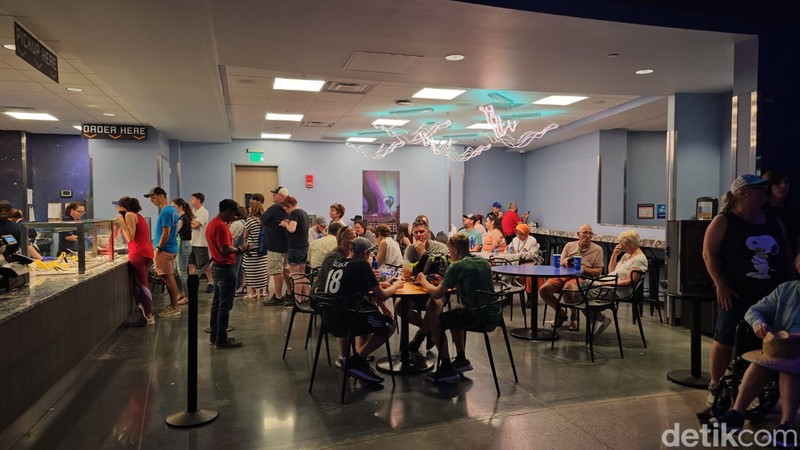 Museum antariksa Kennedy Space Center di Cape Canaveral, Florida, Amerika Serikat.