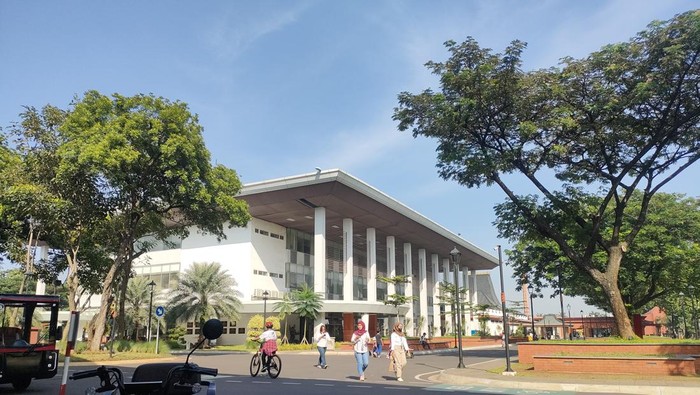 Kondisi Taman Mini Indonesia Indah (Dwi/detikcom)