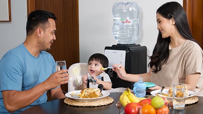 Galon Le Minerale Bebas BPA, Bening, Kode No 1