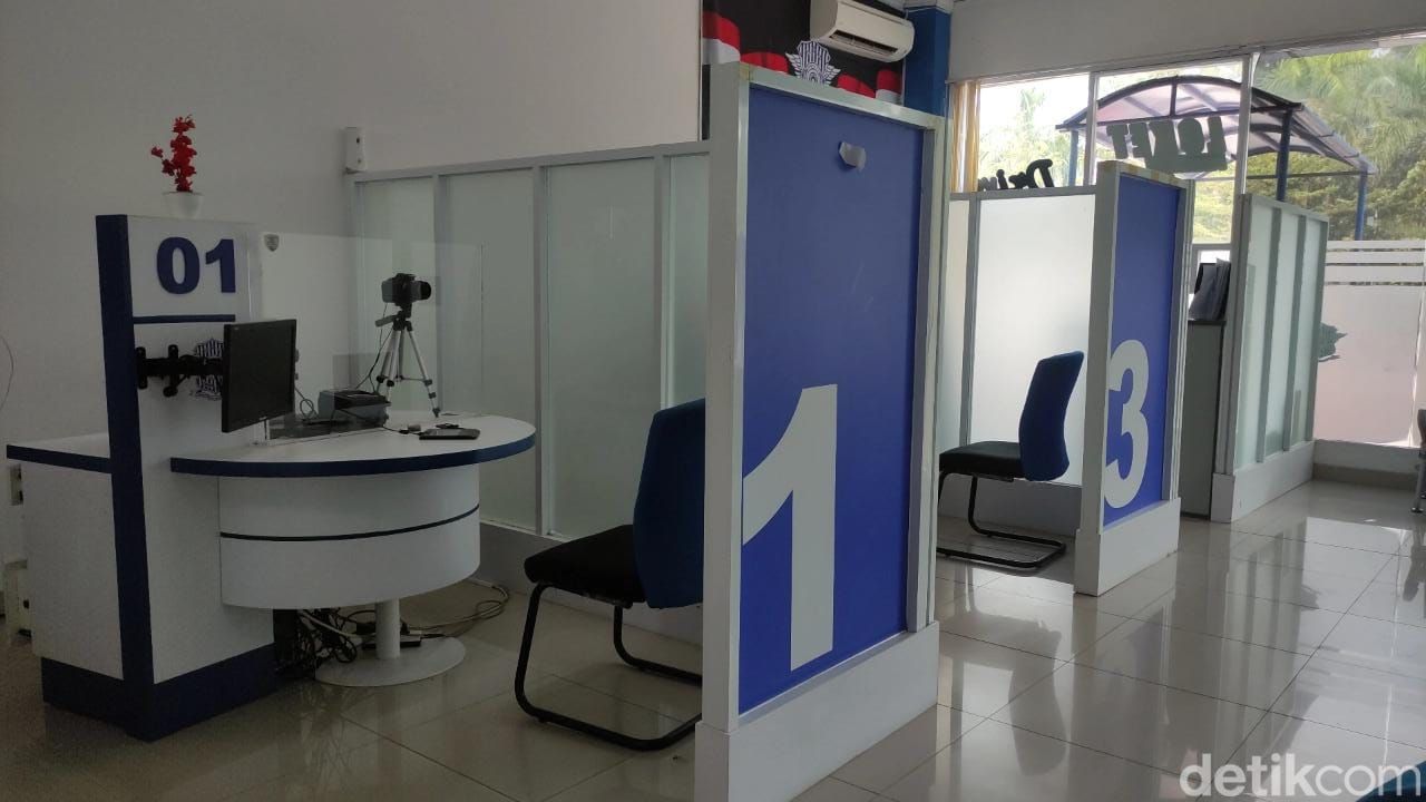 Lokasi pengambilan foto SIM.